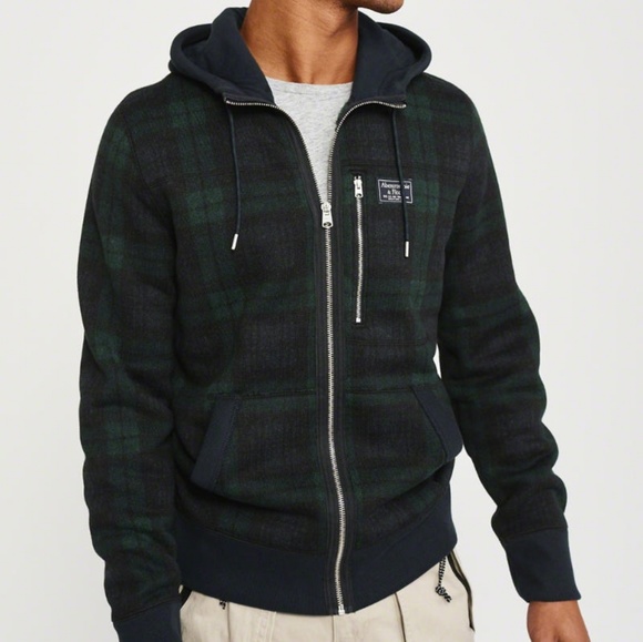 Mens fleece sweater zip-up hoodie BNWT - Picture 2 of 5